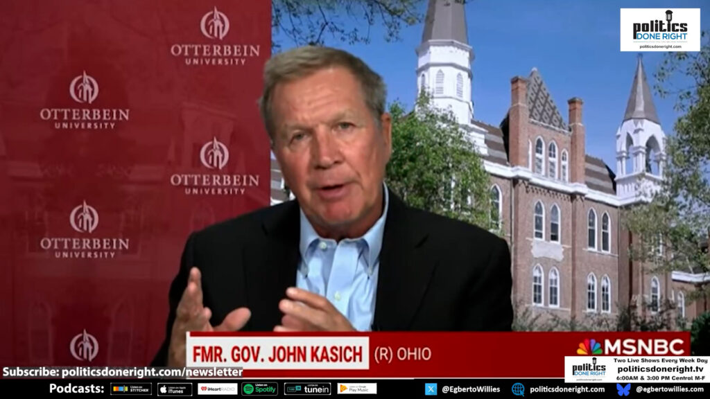 Fmr. Gov. John Kasich (R-OH) has some good advice for Democrats after the Big Beautiful Bill passed