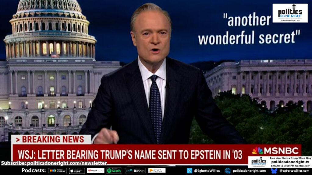 Is the Epstein story a distraction from the real issues and the oligarchy's move to end Trump