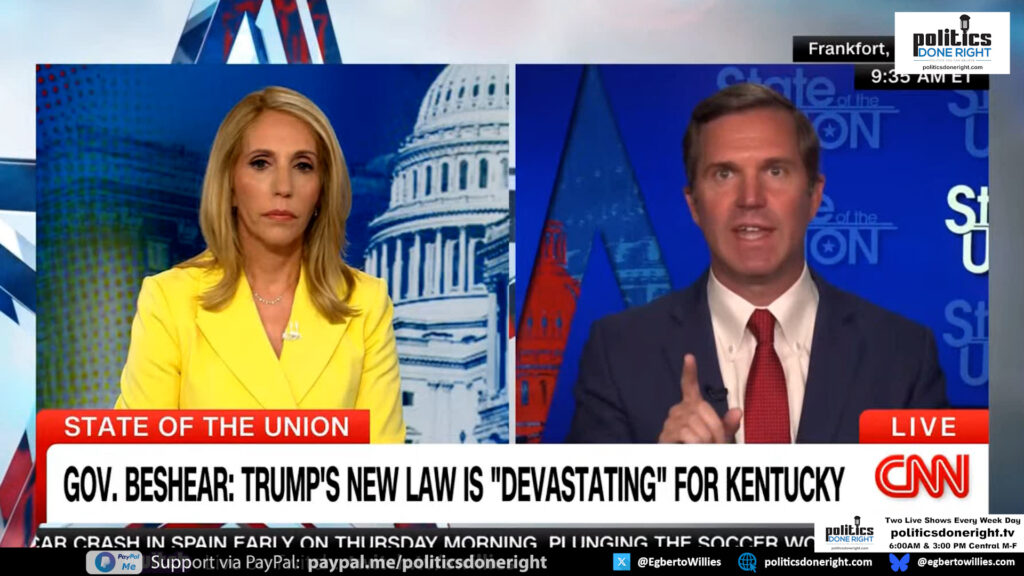 Kentucky gov. explains Big Beautiful Bill's exploitation & slams Republican governor's dereliction