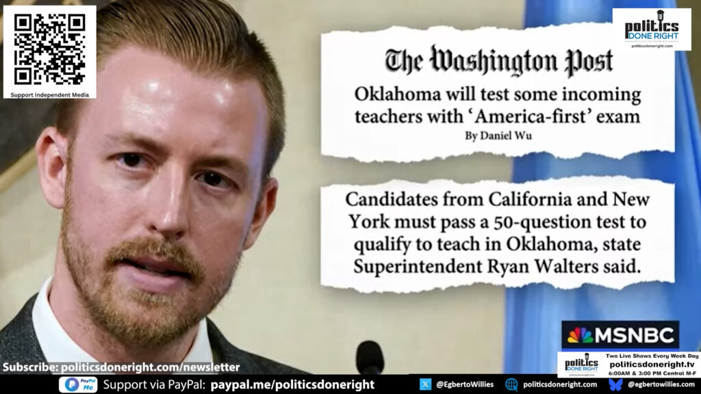 Oklahoma Imposes PragerU ‘Wokeness’ Test on Teachers, Undermining Education and Democracy