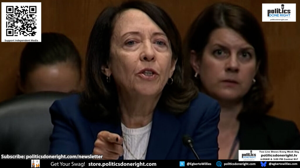Senator Cantwell did not mince her words as she identified RFK Jr. for the conspiratorial charlatan he is while schooling him on vaccines and the lives they saved.