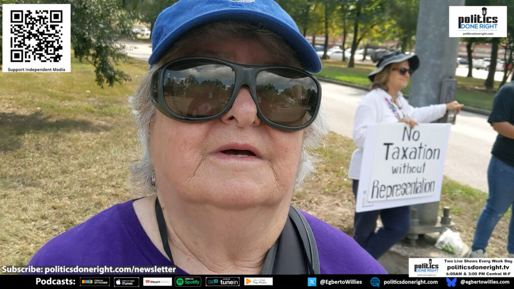 These protesters did not allow the weaponization of Charlie Kirk's murder to stop them