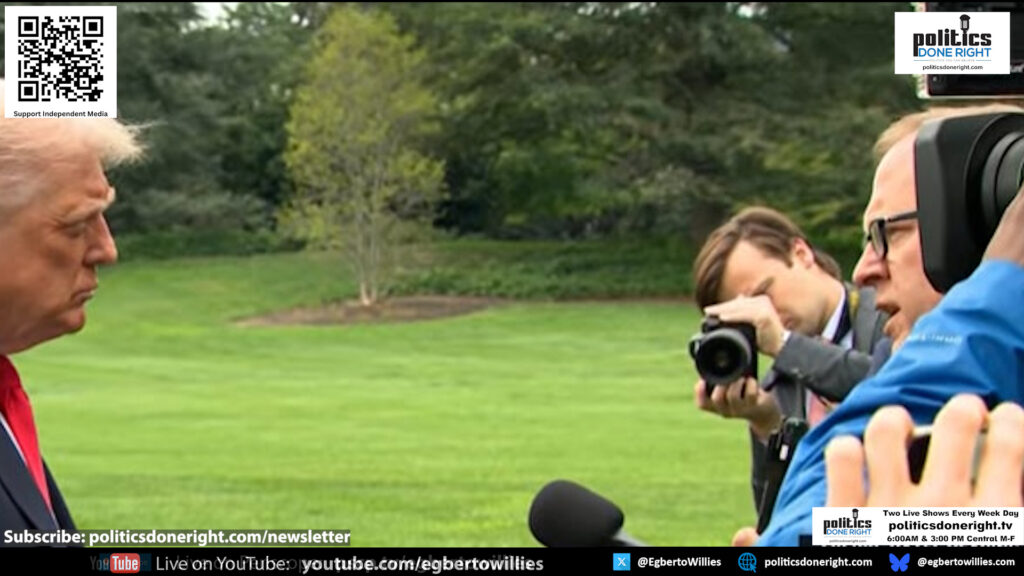 Trump threatened ABC's Jonathan Karl for hate speech question- 'Bondi will go after people lie you'