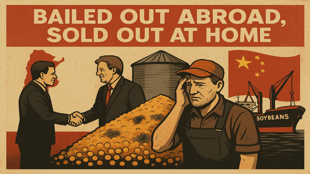 Trump’s $20B Bailout Betrays U S Farmers, Benefits Argentina & China.