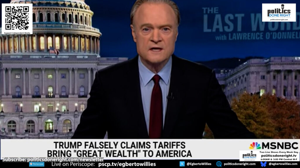 Lawrence O'Donnell slams the White House and mainstream media for failure to challenge Trump