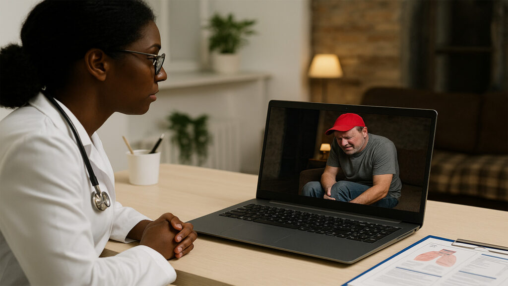 This tele doctor's humanity superseded her FAFO desire for her MAGA patient