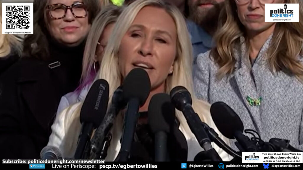 Marjorie Taylor Greene Explodes at Trump While Demanding Full Epstein File Release
