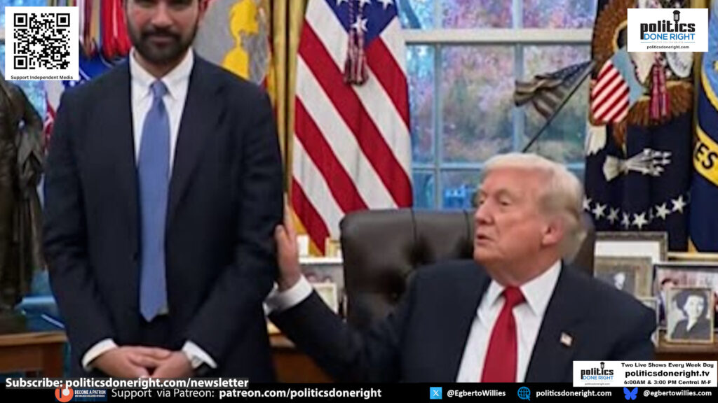 Trump Tries to Ride Zohran Mamdani’s Momentum in Awkward Oval Office Lovefest