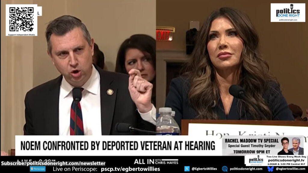 Magaziner Dismantles Kristi Noem Over Deporting Veterans and Families