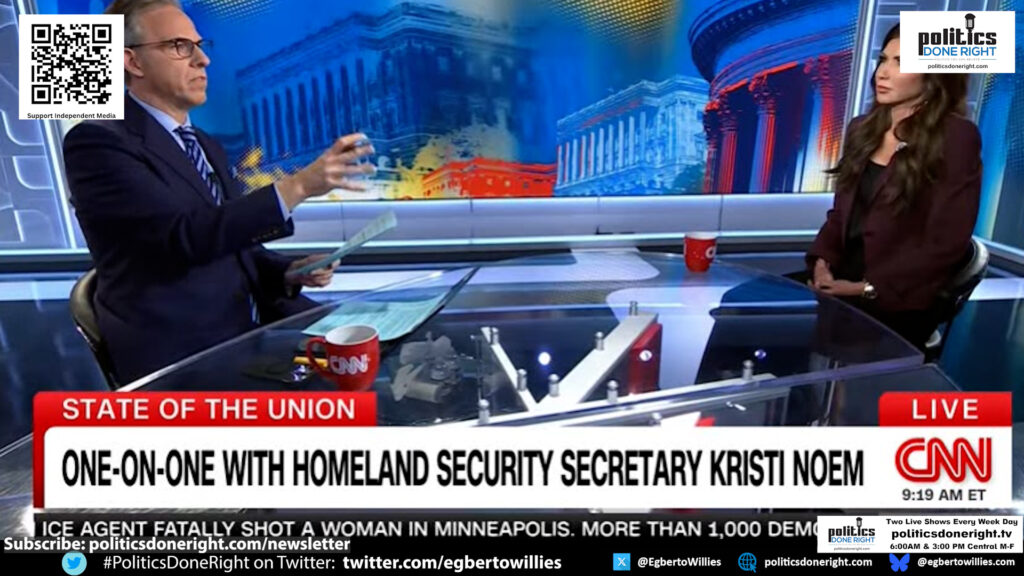CNN’s Jake Tapper Destroys DHS Secretary Spin With January 6 Footage