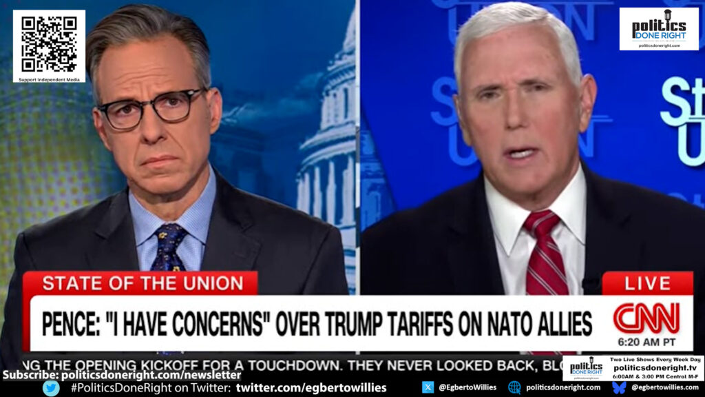 VP Pence Like Trump are imperialist wanting to steal Greenland