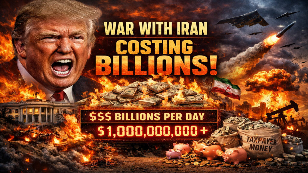 Trump’s Iran War Already Costs Billions—Escalation Could Push Price Tag Past $50 Billion