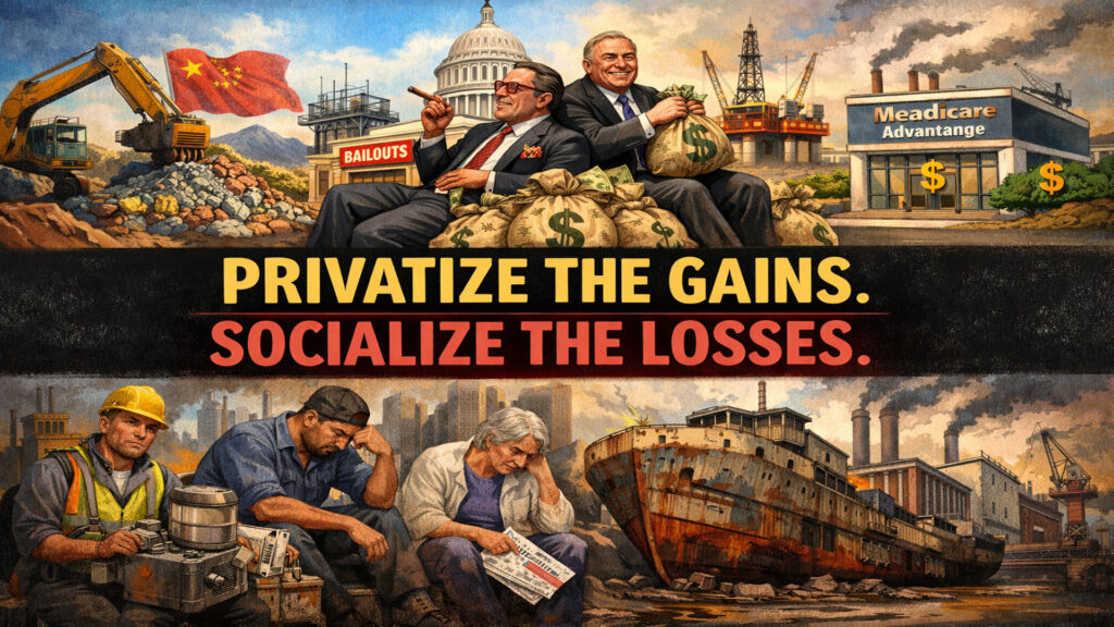 Corporate Socialism Exposed 60 Minutes Reveals Who Really Takes the Risk