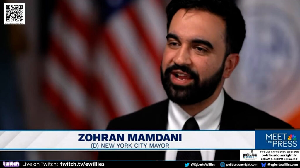 Mamdani does not cower in not backing down from Democratic Socialism