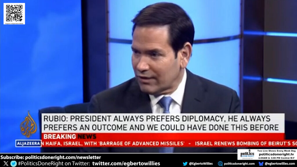 Marco Rubio Gives Iran Advice U.S. Needs For Ourselves