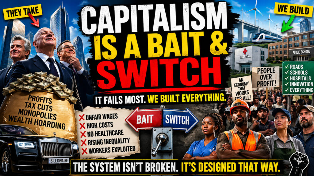 The Capitalism Myth Exposed - Workers Build America, Billionaires Take the Credit