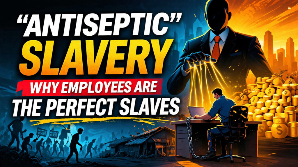 The Modern Worker Trap - How Capitalism Turns Employees Into Efficient 'Antiseptic Slaves'