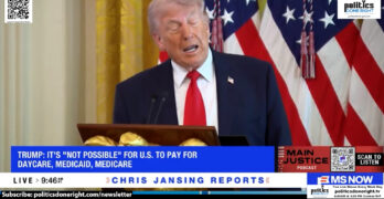 Trump Says It Out Loud: GOP Prioritizes War Over Healthcare, Childcare, and Survival