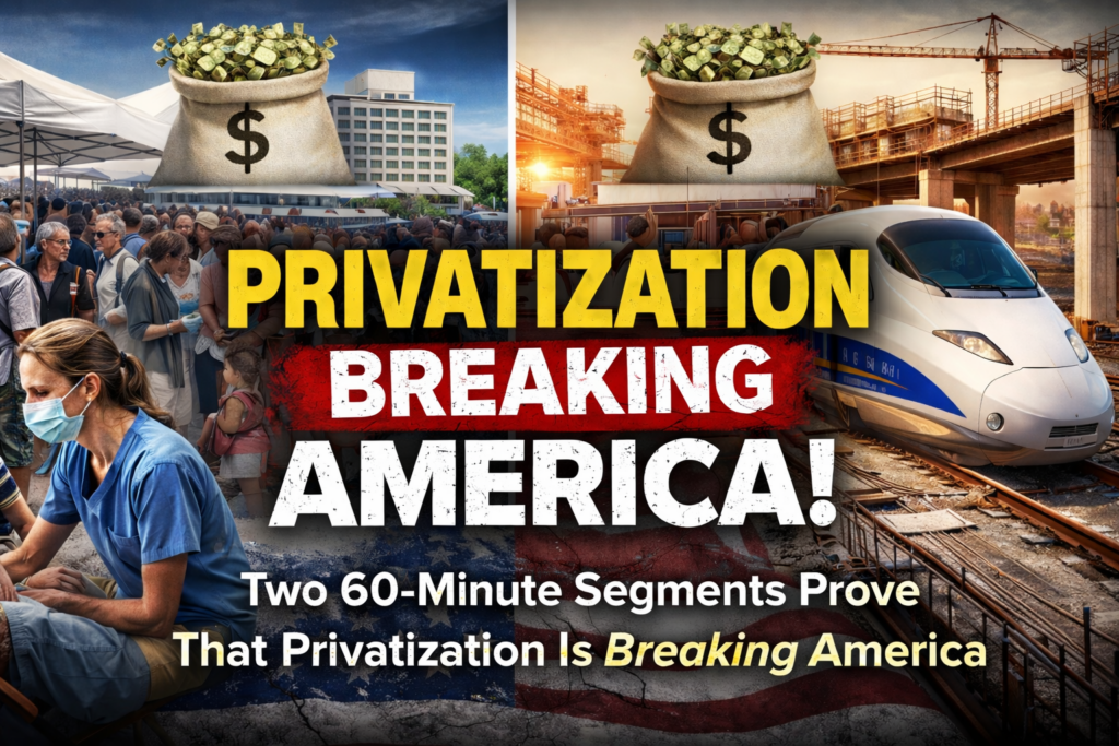 How Privatization Has Broken U.S. Healthcare and High-Speed Rail—and Who Pays the Price