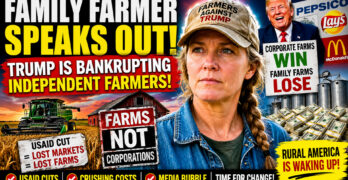 Family Farmer with 16,000 Acres Warns Trump Is Bankrupting America’s Independent Farmers