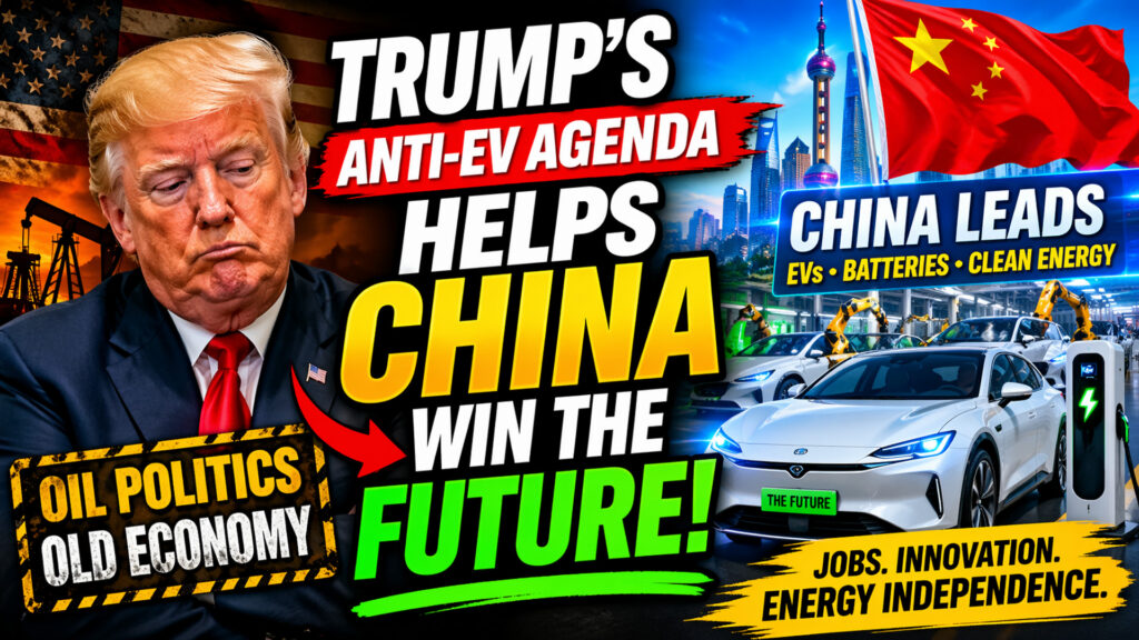 Trump’s Anti-EV Agenda Is Helping China Win the Global Auto Future