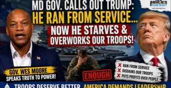 Wes Moore Blasts Trump for Abusing Exhausted Troops on USS Abraham Lincoln