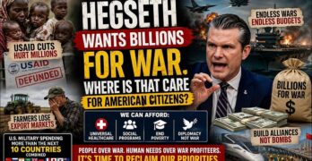 Billions for War, Austerity for Americans: Hegseth Reveals the Scam