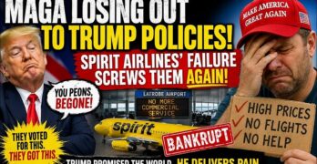 MAGA Voters Lose Flights, Jobs, and Money After Spirit Airlines Collapse Hits Home