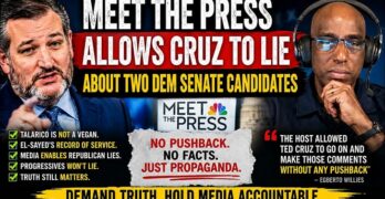 Ted Cruz Smears Talarico & El-Sayed as Meet the Press Fails to Push Back