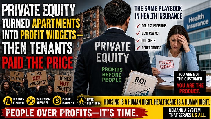 Private Equity Turned Apartments Into Profit Widgets—Then Tenants Paid the Price