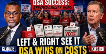 Eddie Glaude and John Kasich Expose Why DSA’s Working-Class Message Is Winning