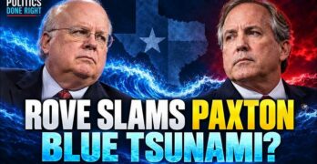 Blue Tsunami? Karl Rove Slams Paxton as Talarico Turns Up the Debate Pressure