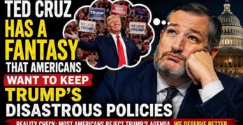 Ted Cruz Has a Fantasy That Americans Want More of Trump’s Failed Policies