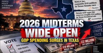 GOP Midterm Anxiety Grows as Texas Senate Race Forces Massive New Spending