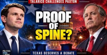 James Talarico Demands “Proof of Spine” as Ken Paxton Ducks a Texas Senate Debate