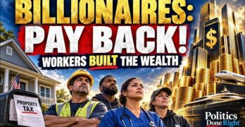 Billionaires Must Pay Back: Workers Built the Wealth They Claim